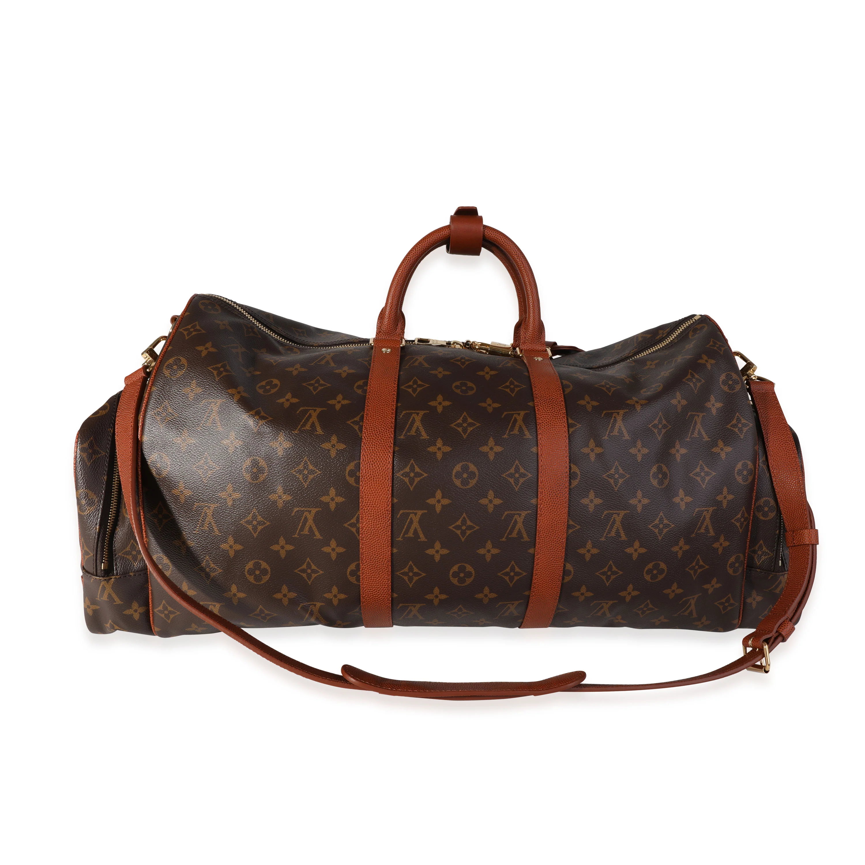 x NBA Monogram Canvas Trio Pocket Keepall - Image 3