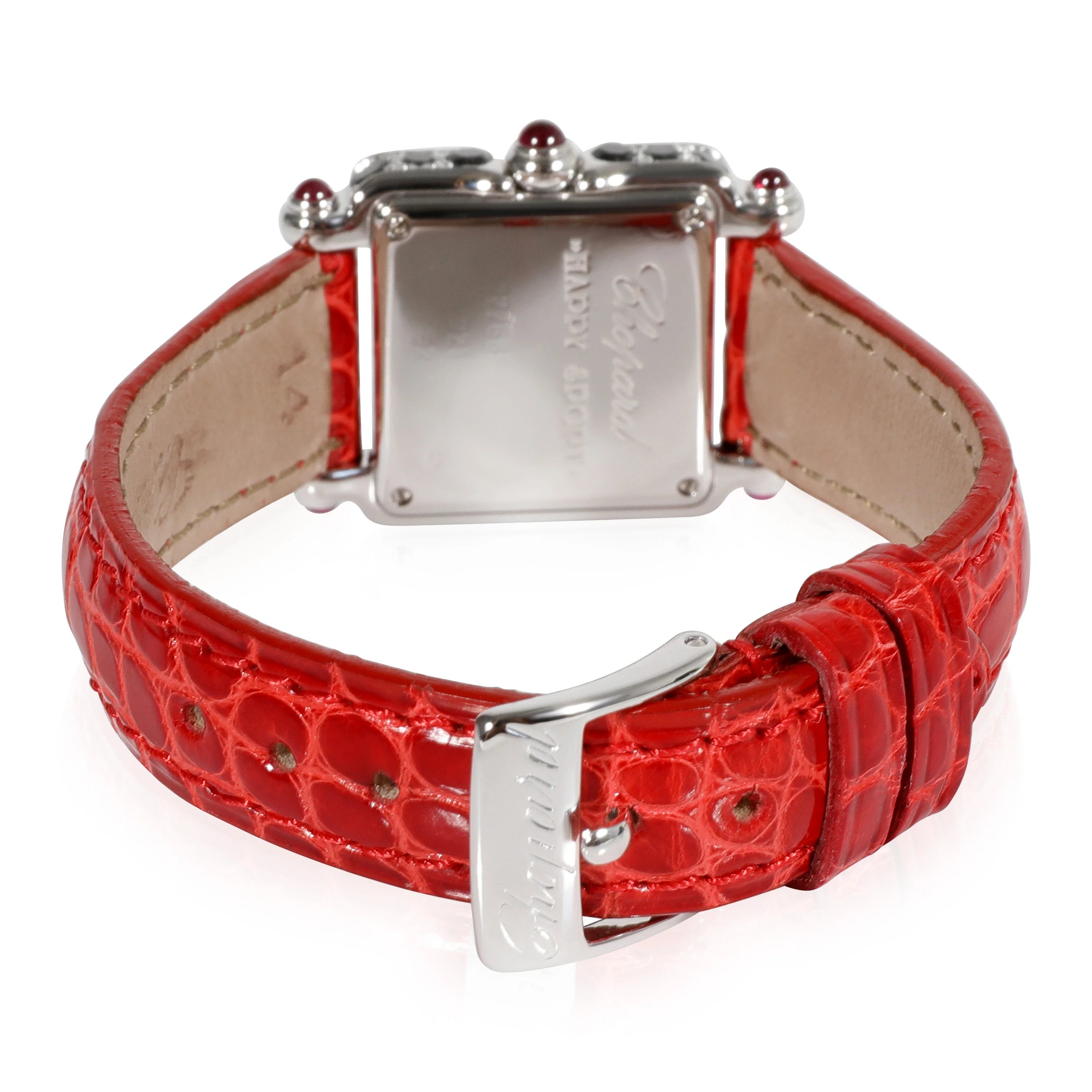 Chopard Happy Sport 27/6852-421 Womens Watch in 18kt White Gold - Image 4