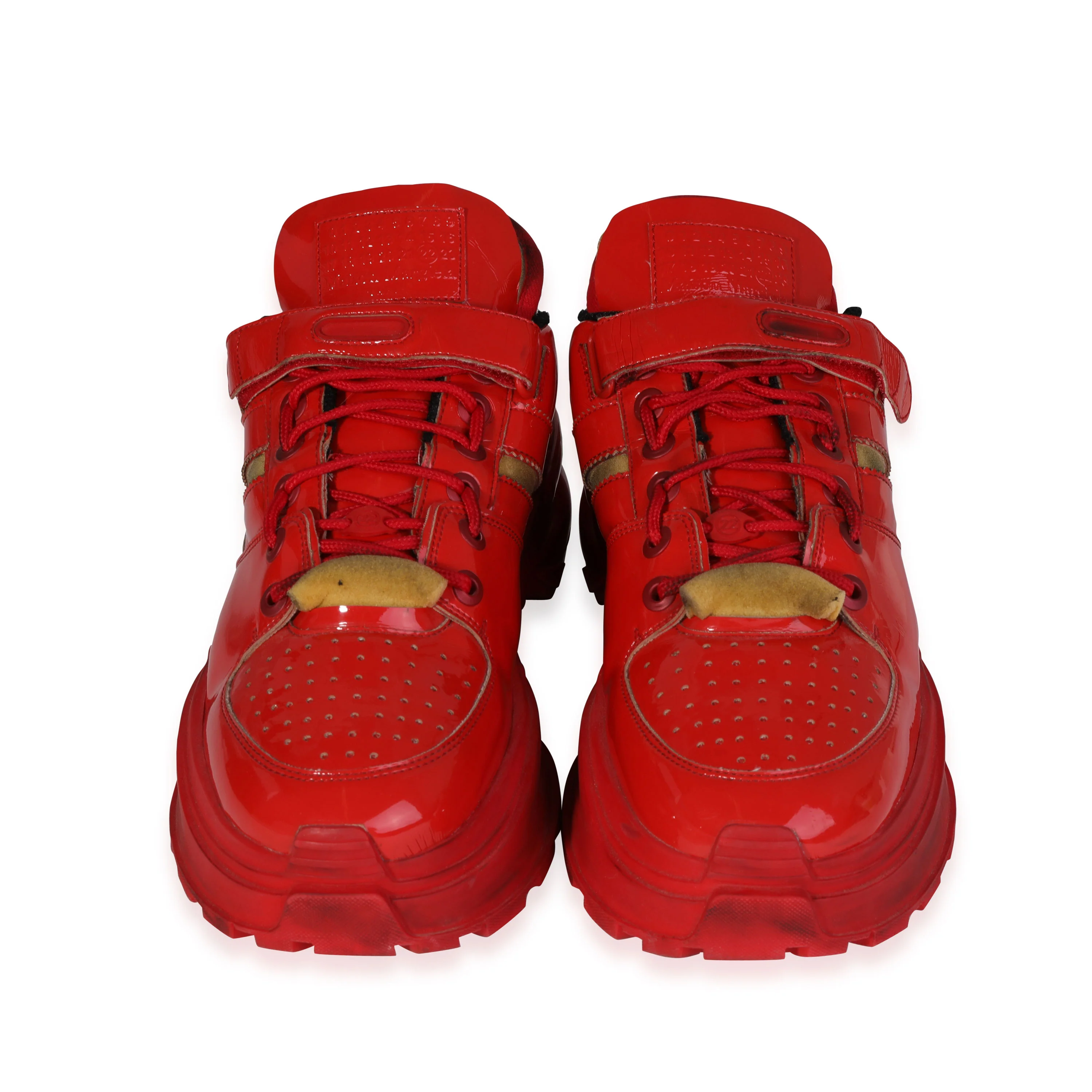 Maison Margiela MM6 Chunky Contrast Sneakers Red (44 EUR) - Image 3