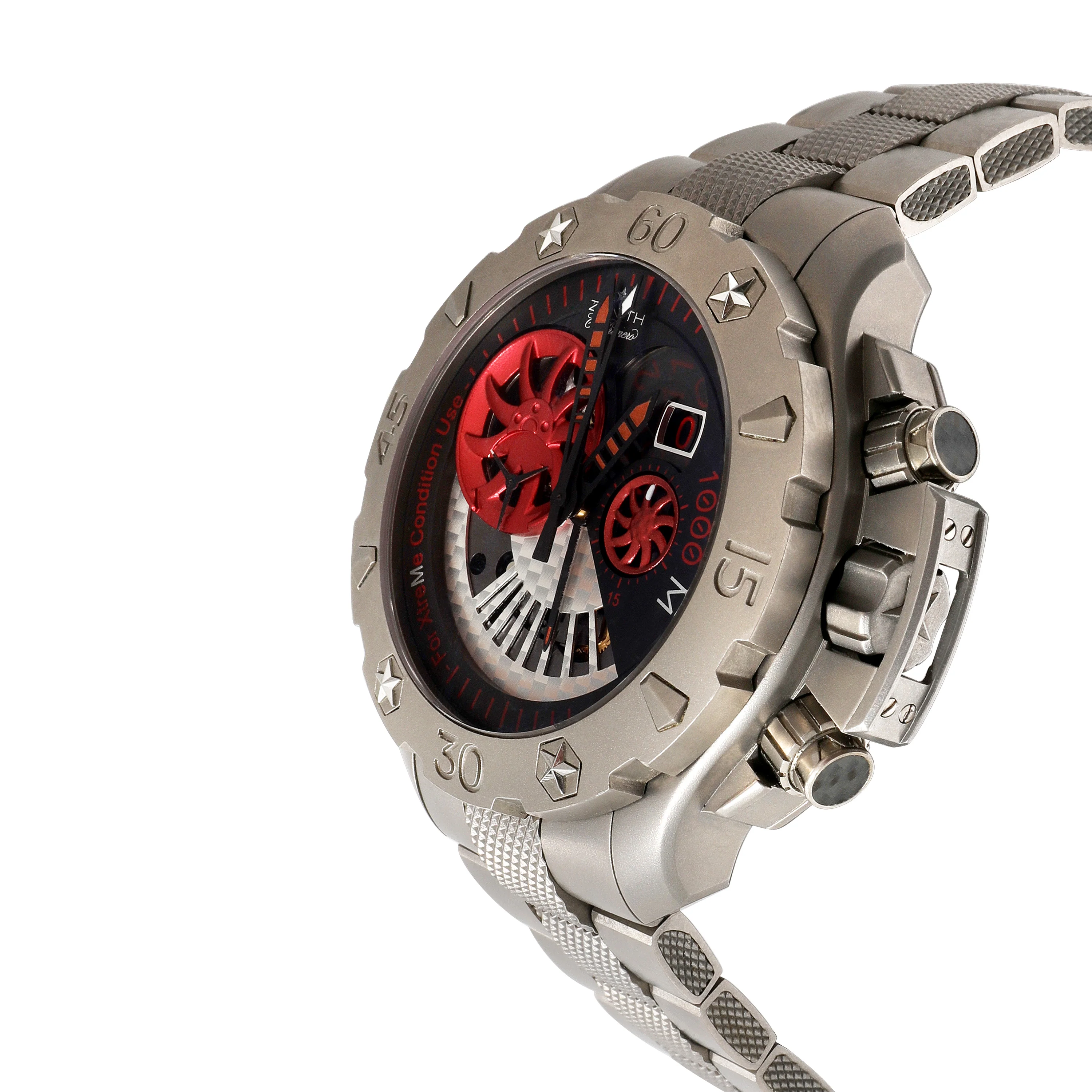 Defy Extreme 95.0527.4039 Mens Watch in  Titanium - Image 3