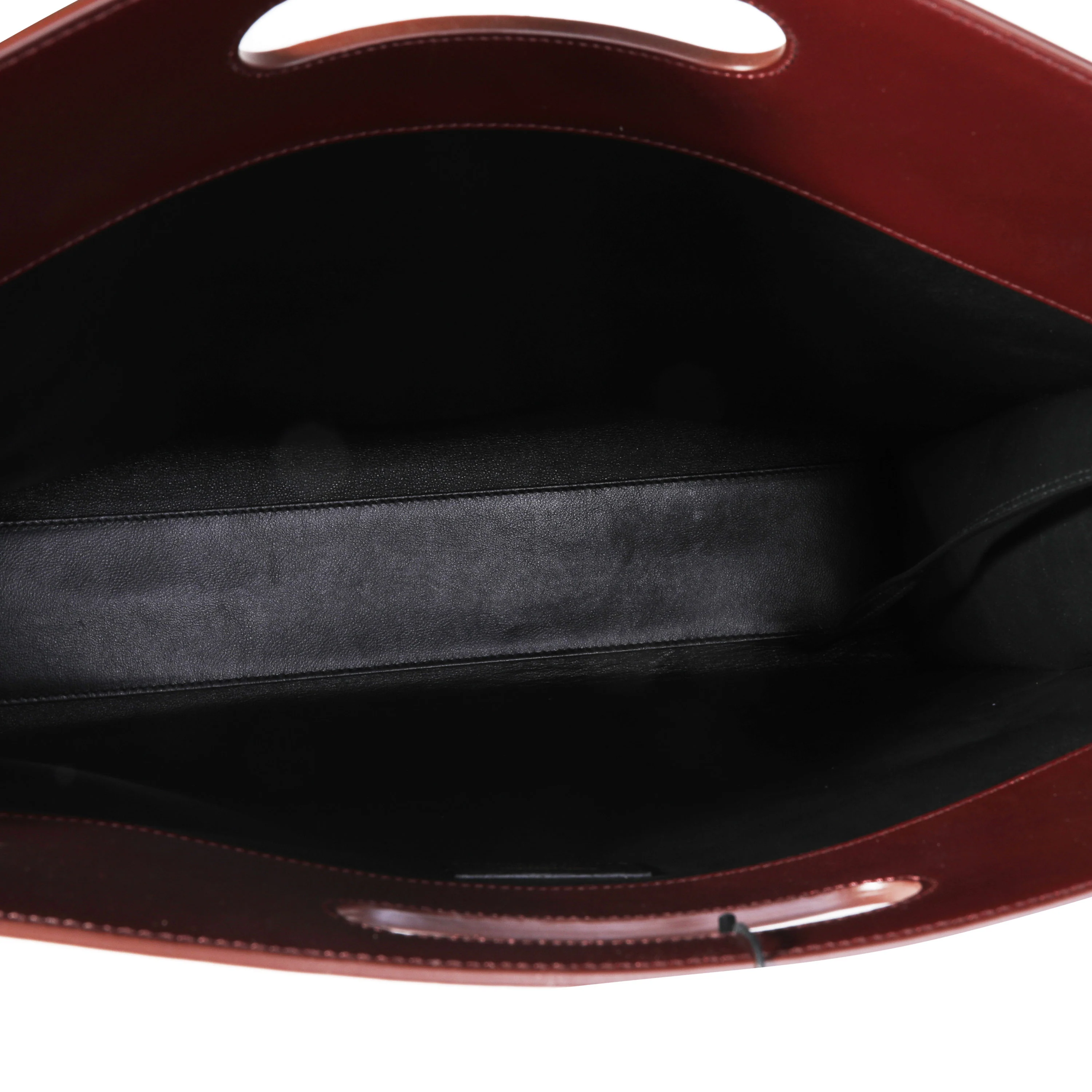 Rouge Suede & Leather All-Over Monogram Tote - Image 8