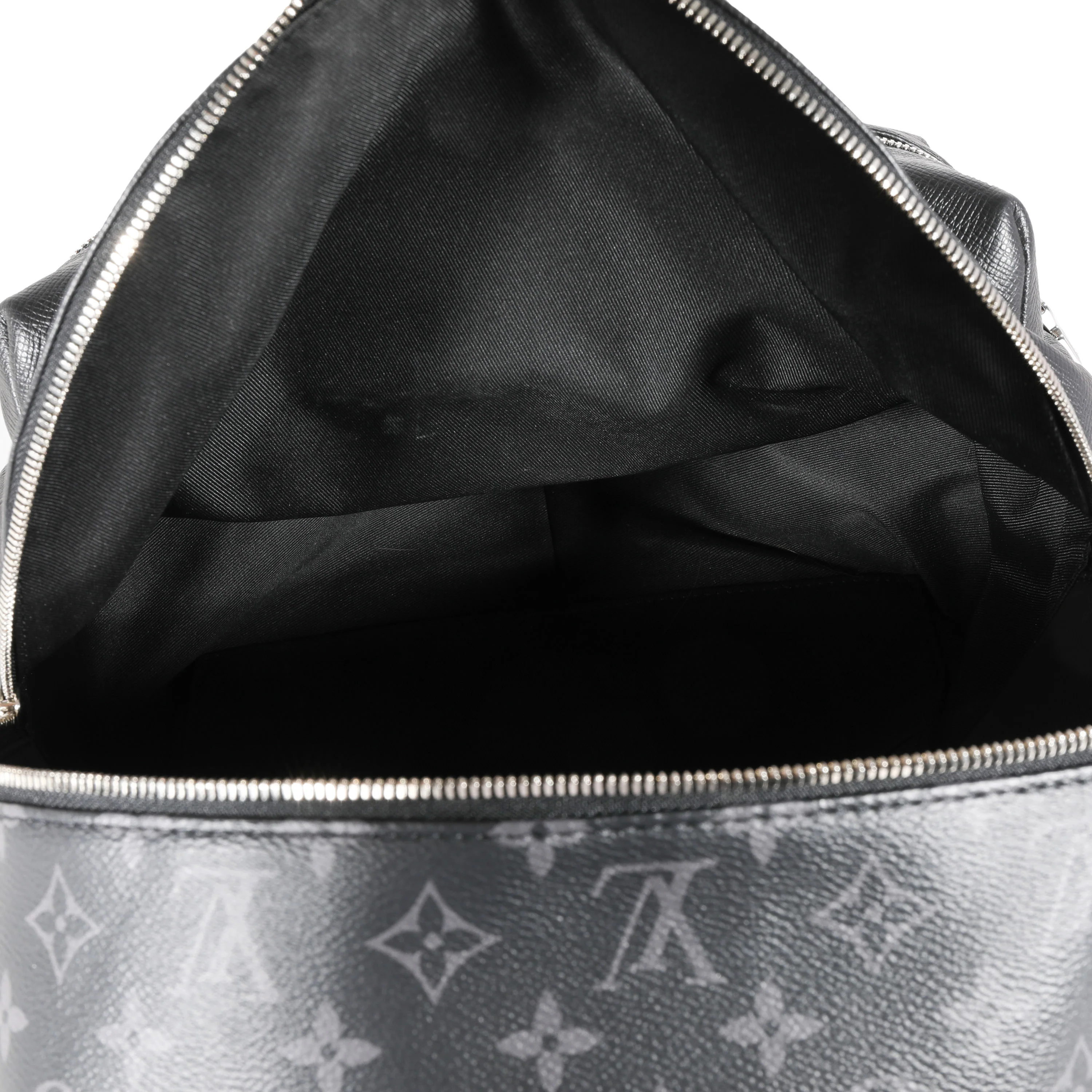 Louis Vuitton Black Monogram Eclipse & Taiga Discovery Backpack - Image 7