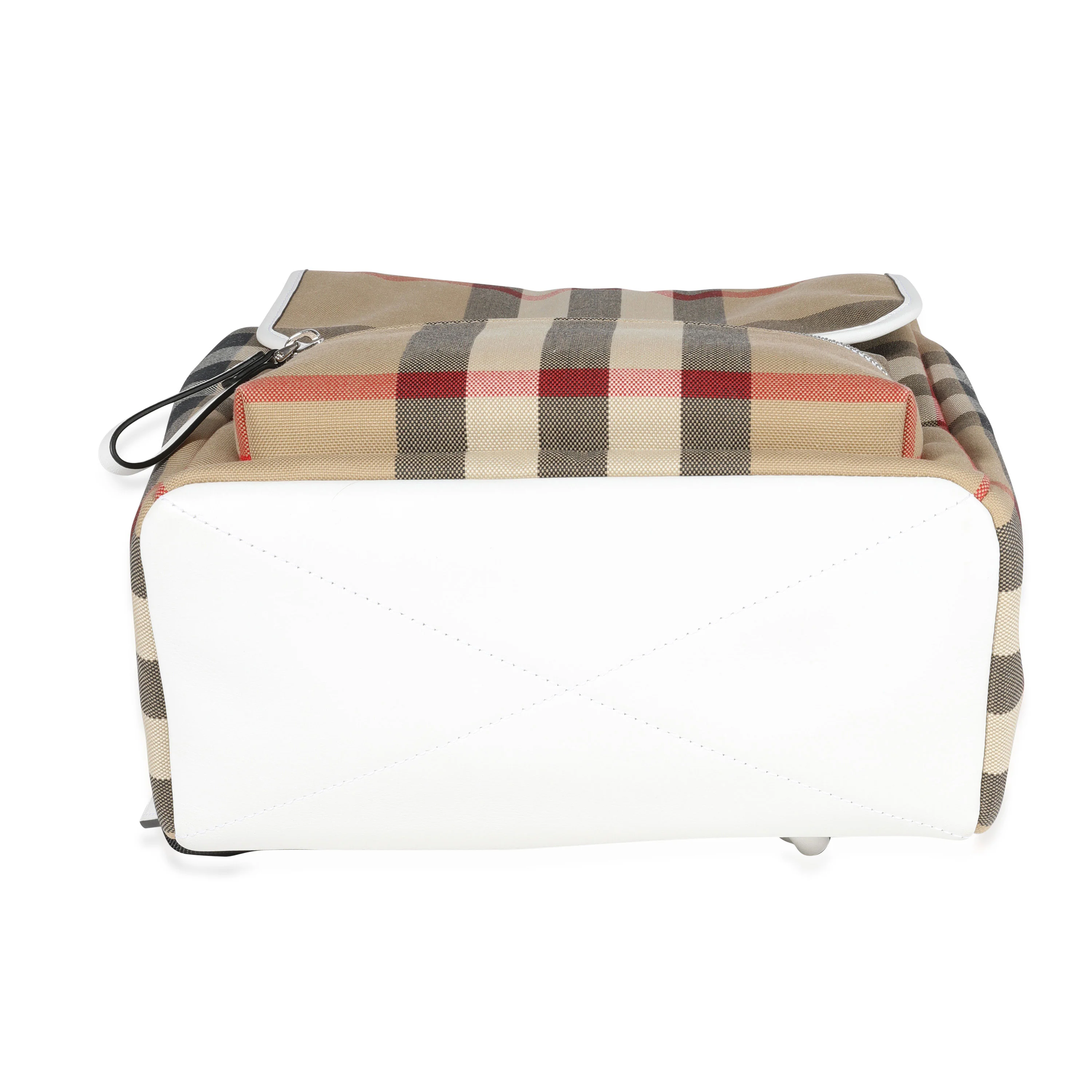 Burberry Archive Beige Vintage Check Dewey Kids Backpack - Image 4