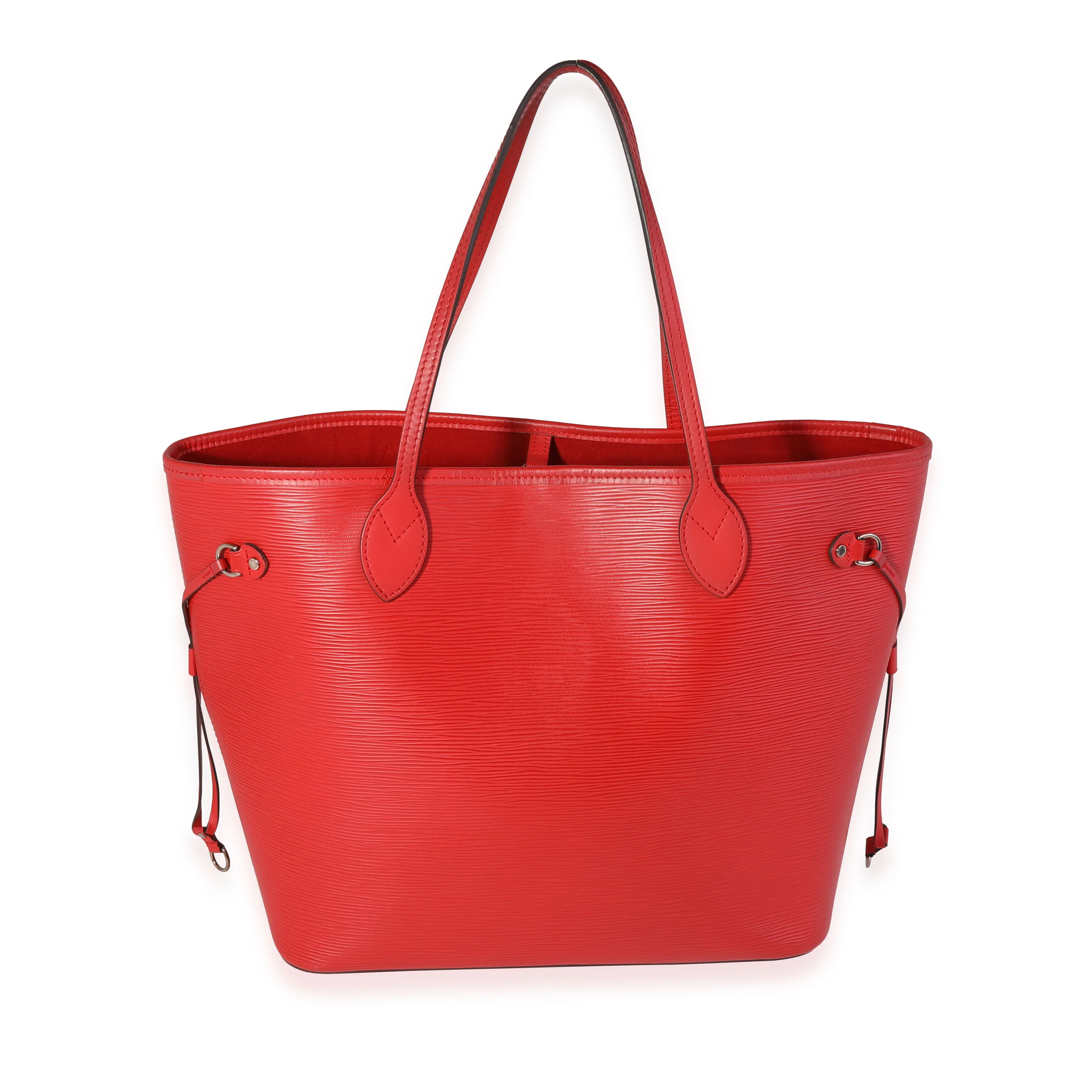 Louis Vuitton Red Epi Leather Neverfull MM - Image 3