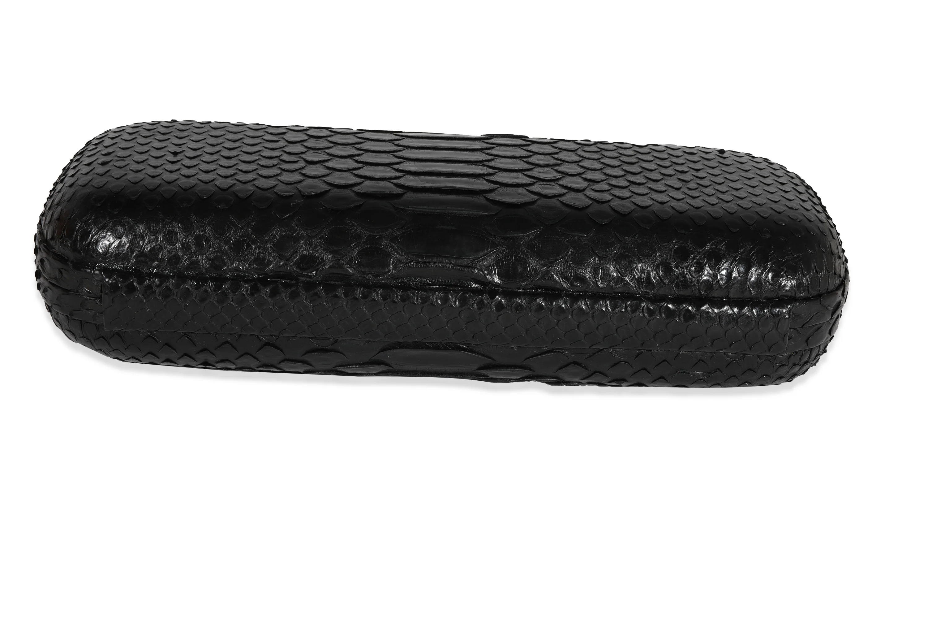Bottega Veneta Black Python Long Knot Clutch - Image 5