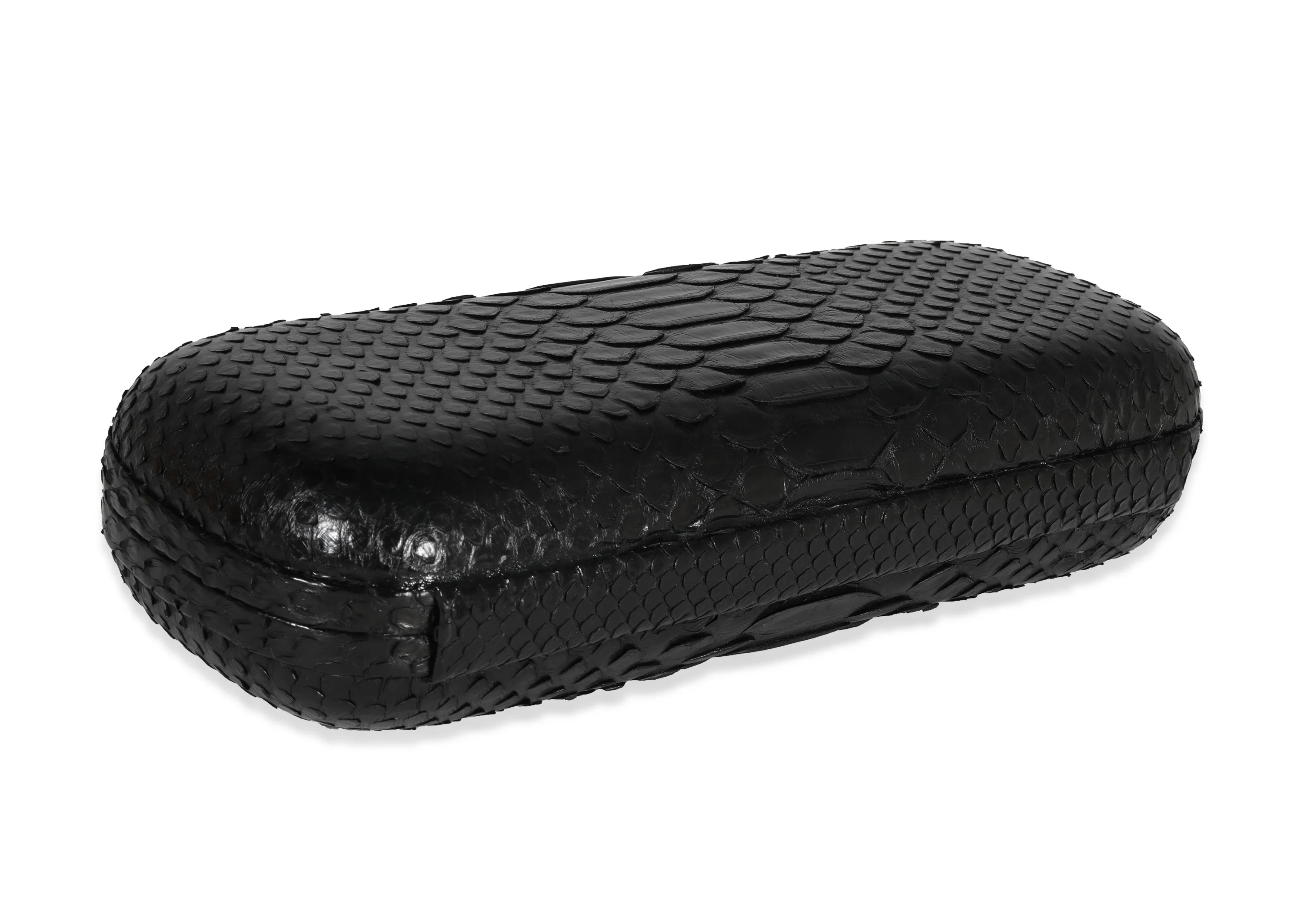 Bottega Veneta Black Python Long Knot Clutch - Image 6