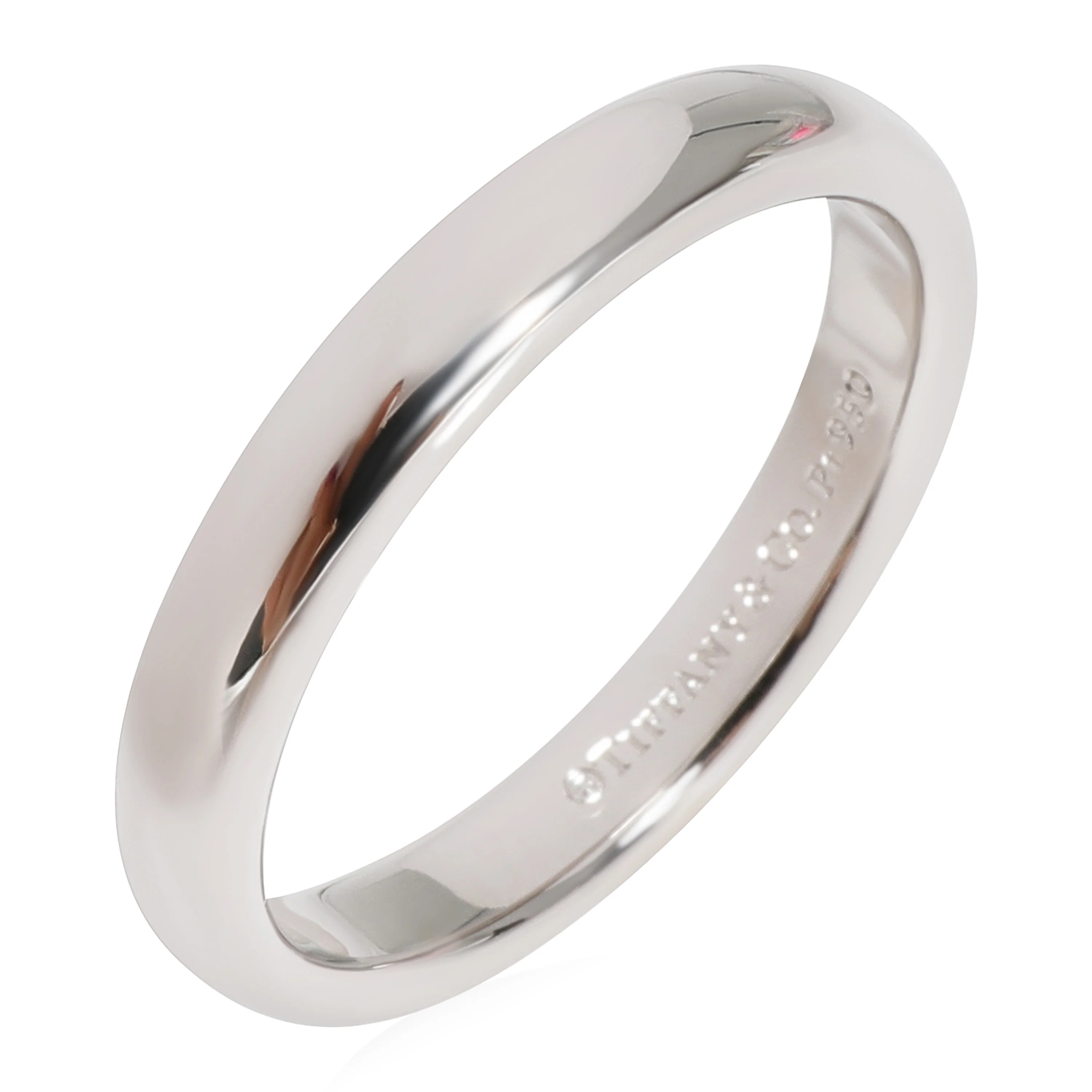 Tiffany & Co. Tiffany Forever 3 mm Wedding Band in 950 Platinum - Image 3