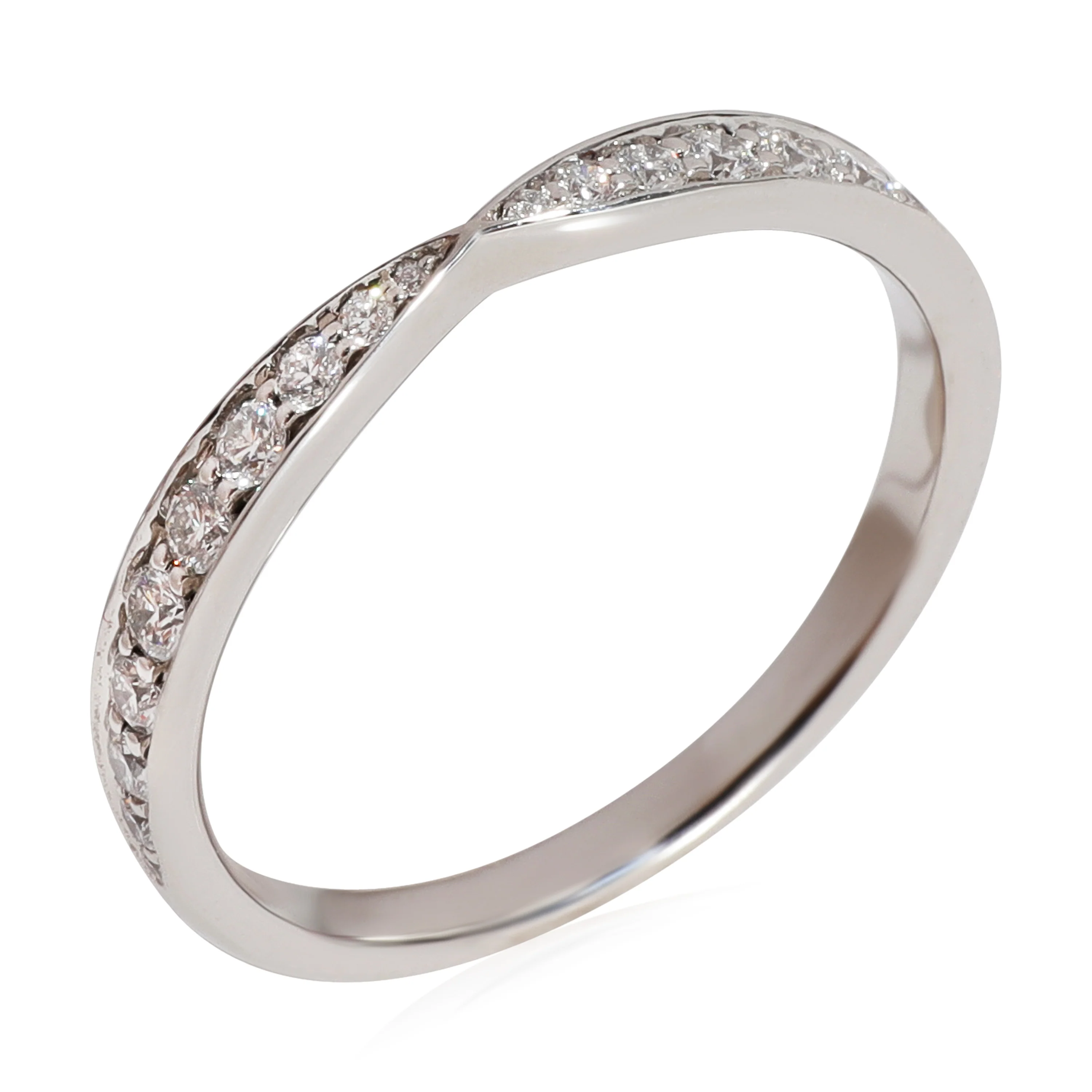 Tiffany & Co. Harmony Diamond Wedding Band in Platinum 0.23 CTW - Image 4