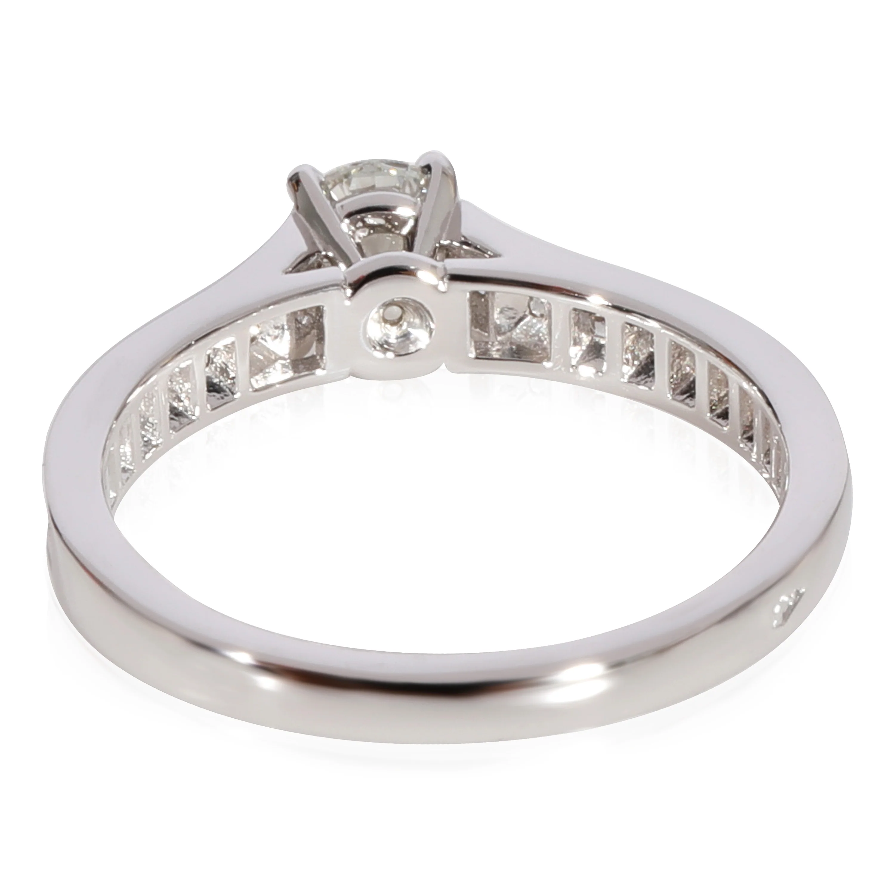 Cartier 1895 Diamond Engagement Ring in Platinum G VS1 0.66 CTW - Image 3