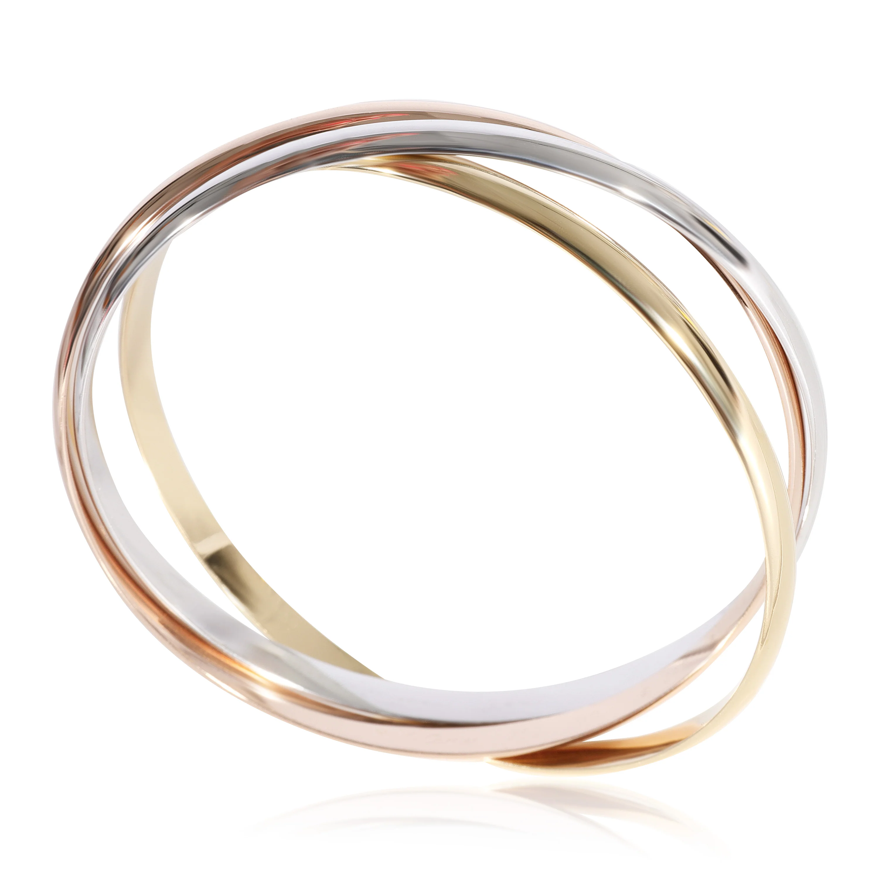 Cartier Trinity Bracelet (White Gold, Yellow Gold, Rose Gold) - Image 3