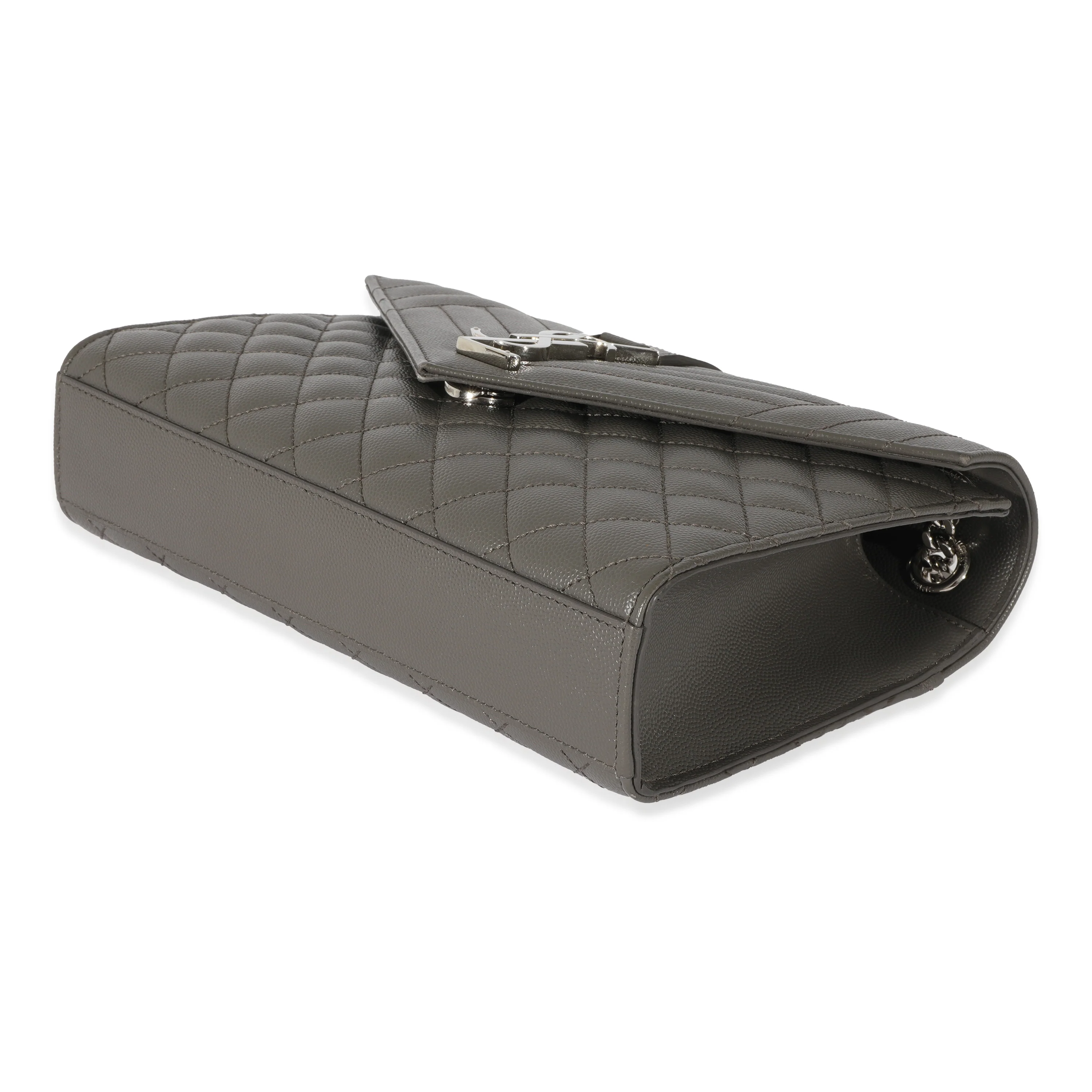 Grey Grain De Poudre Medium Envelope In Mix Flap Bag - Image 7