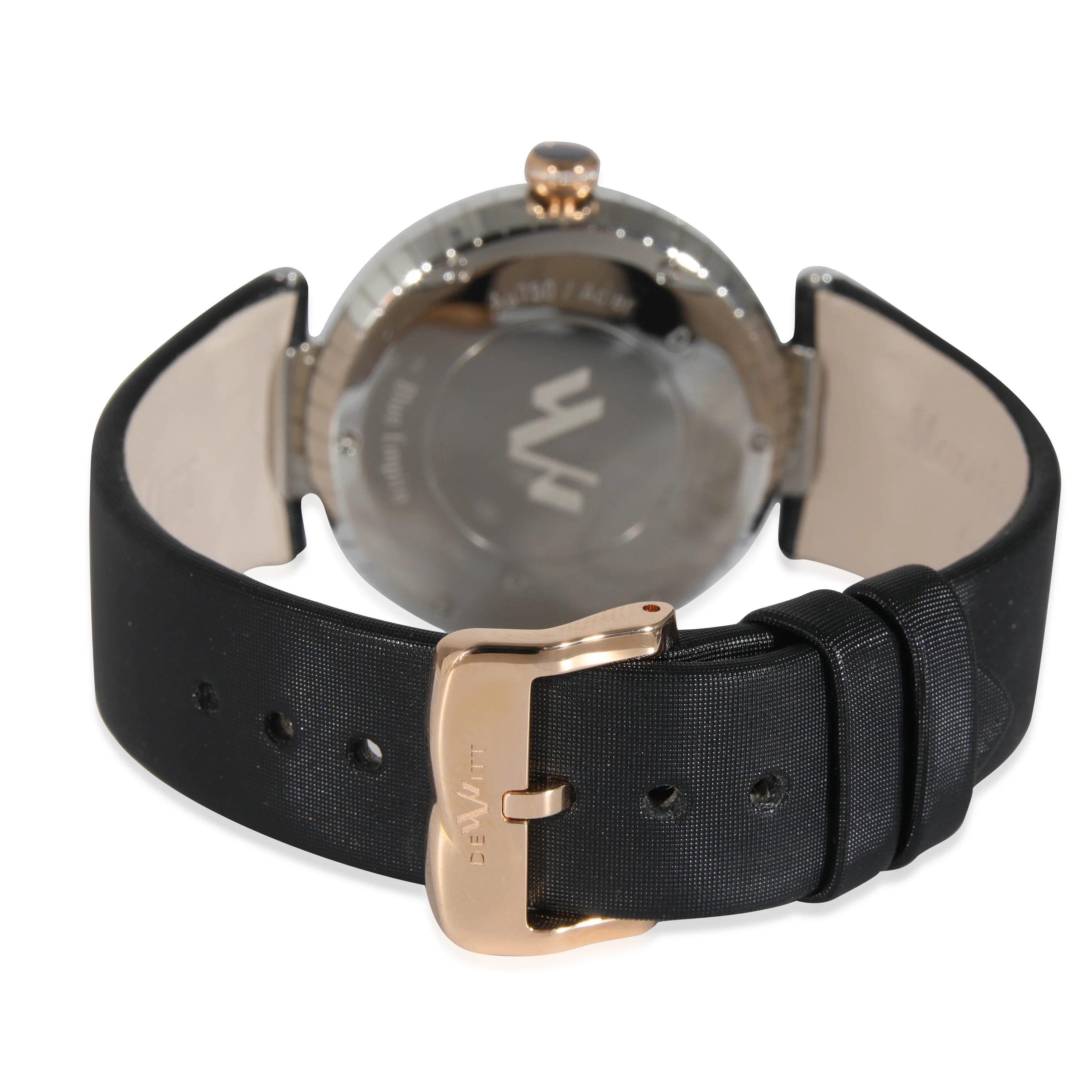 Blue Empire BEM.QZ.001-BLK Unisex Watch in 18kt Stainless Steel/Rose Gold - Image 4