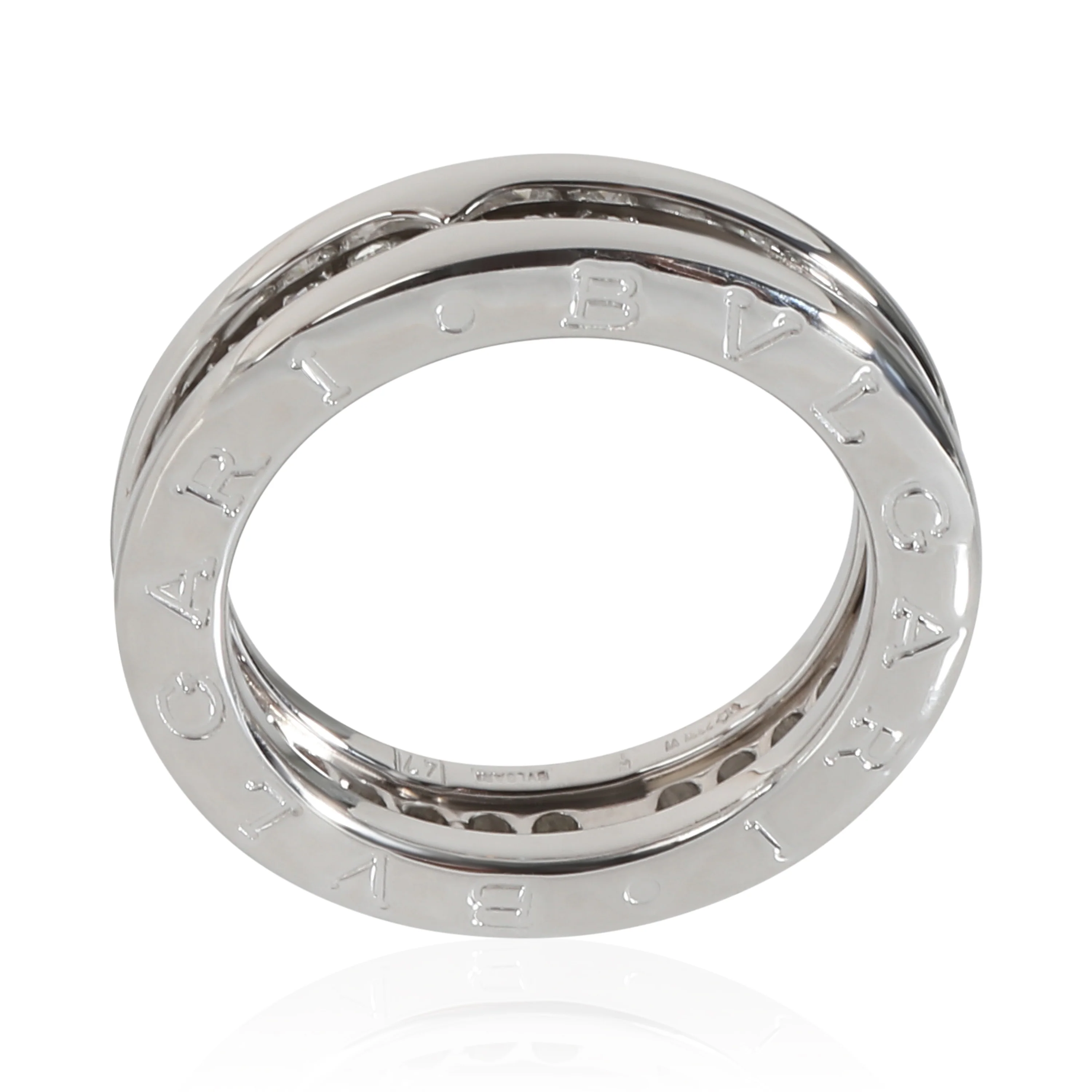 B.zero1 Ring in 18k White Gold 0.45 CTW - Image 3