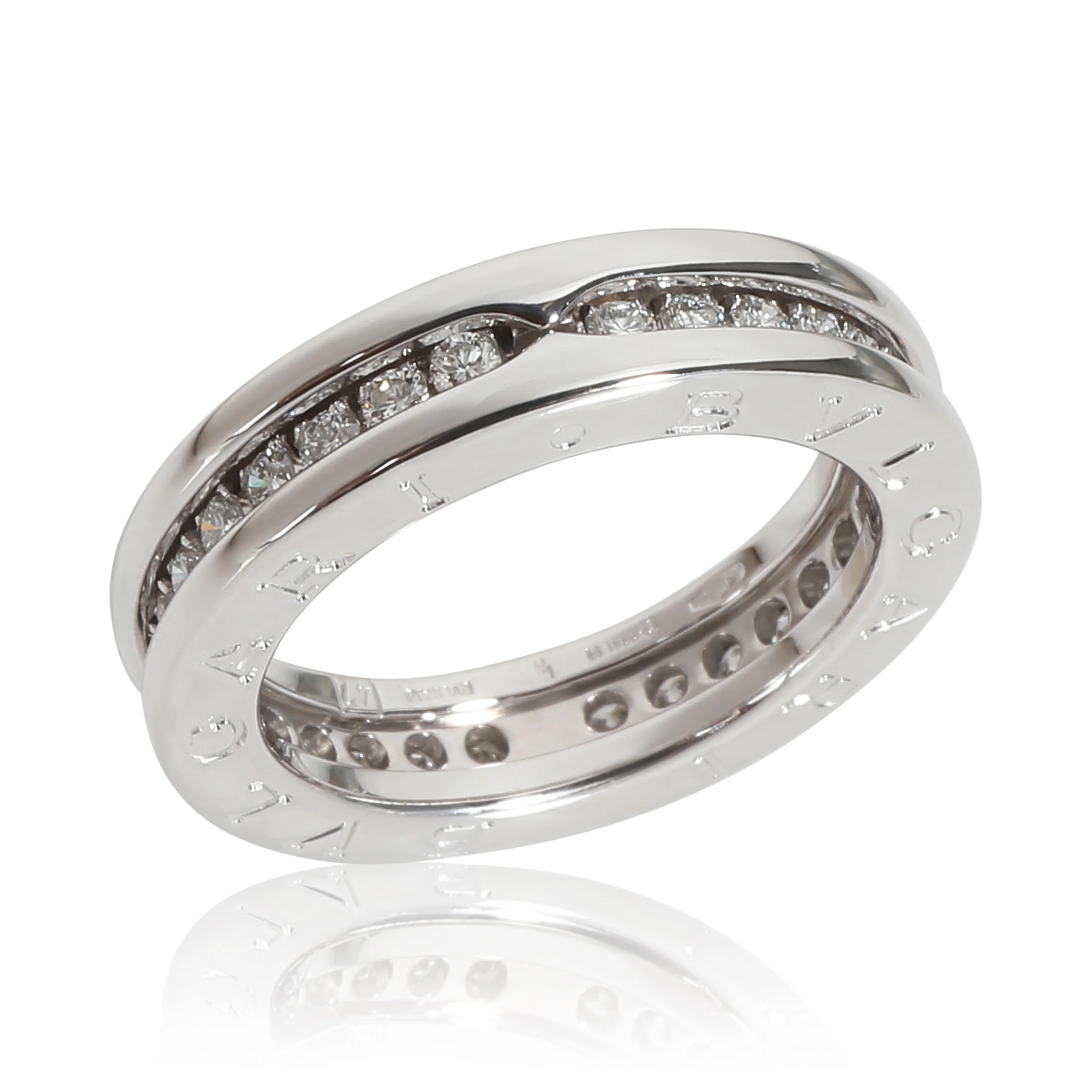 B.zero1 Ring in 18k White Gold 0.45 CTW - Image 4
